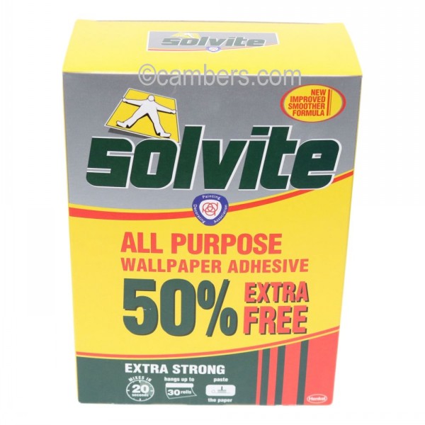 Solvite All Purpose Wallpaper Adhesive Cambers Country Store